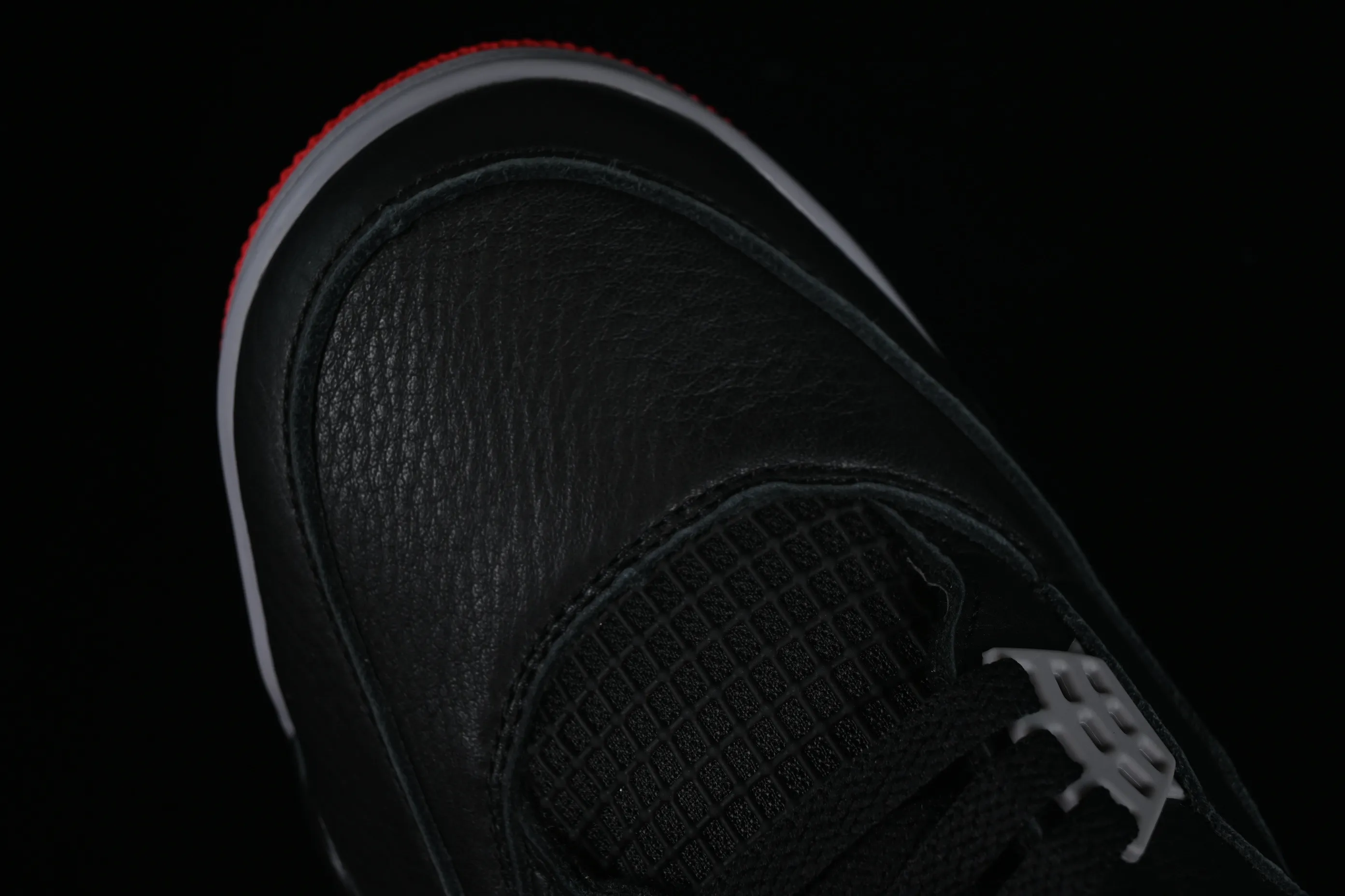All categories Air Jordan Jordan series basketball shoes Air Jordan 4 GX foreign trade version Air Jordan 4 Retro "Bred Reimagined" AJ4 Joe 4 black red FV5029-006